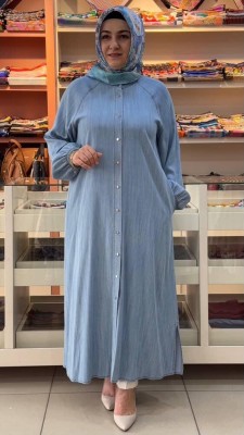 Selam - Beli Bağlamalı Tensel Kap Açık Mavi/5140