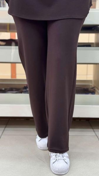 Beli Lastikli Oysho Pantolon Acı Kahve/73129