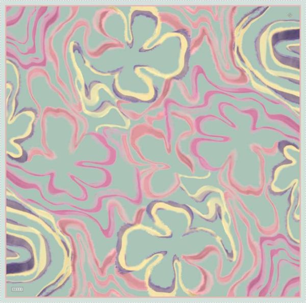 BELLİ TİVİL İPEK EŞARP/ 4301D-52