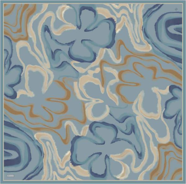 BELLİ TİVİL İPEK EŞARP/ 4301D-81