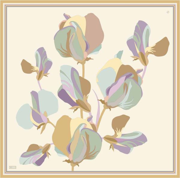 BELLİ TİVİL İPEK EŞARP/ 4303D-83