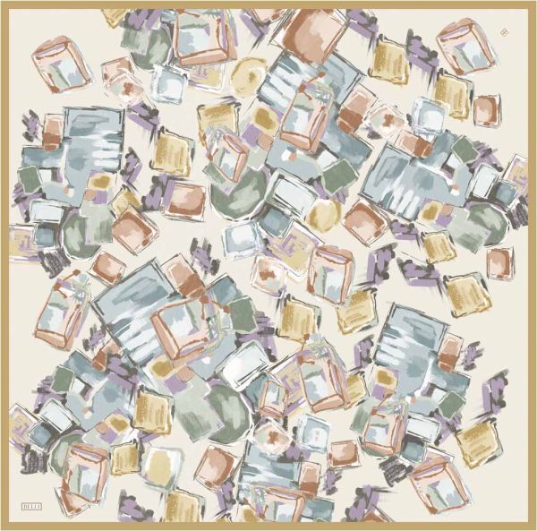 BELLİ TİVİL İPEK EŞARP/ 4310D-81