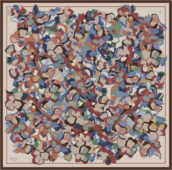 BELLİ TİVİL İPEK EŞARP/ 4312D-85