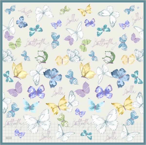 BELLİ TİVİL İPEK EŞARP/ 4329D-51