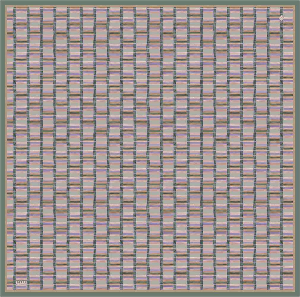  - BELLİ TİVİL İPEK EŞARP/ 4302D-82