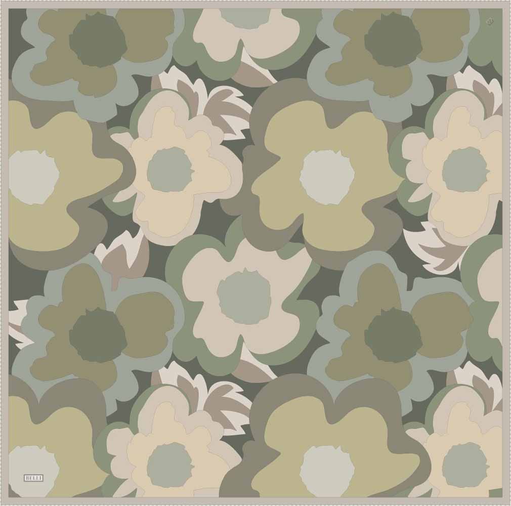  - BELLİ TİVİL İPEK EŞARP/ 4306D-36