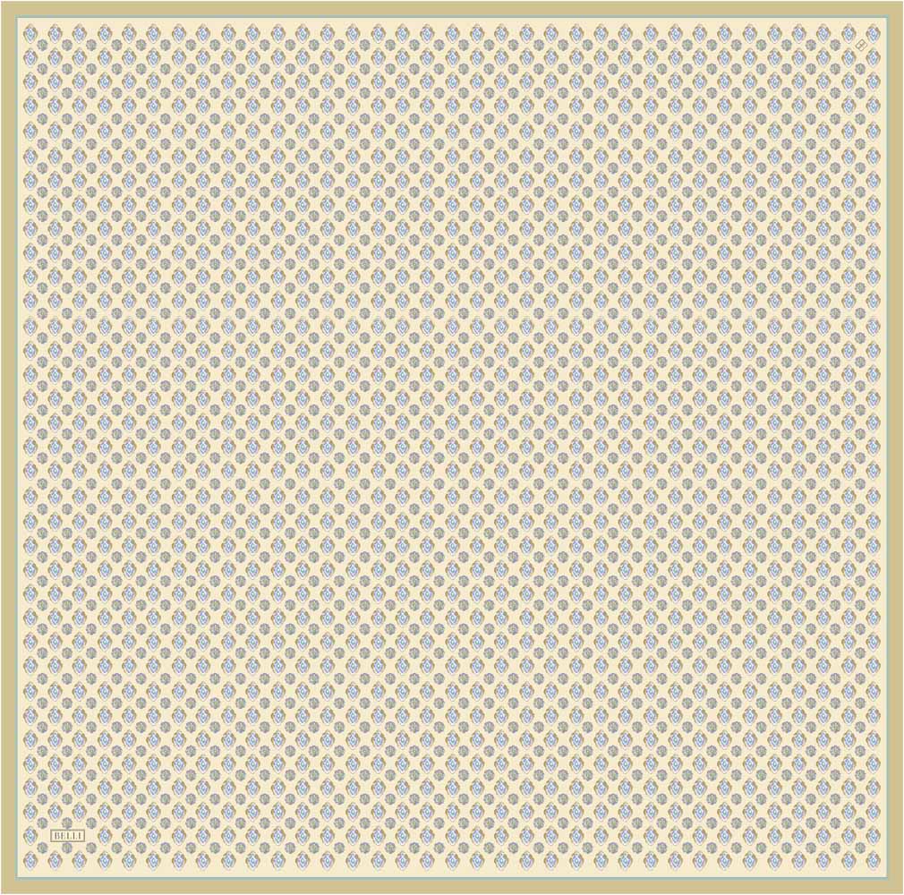  - BELLİ TİVİL İPEK EŞARP/ 4308D-05