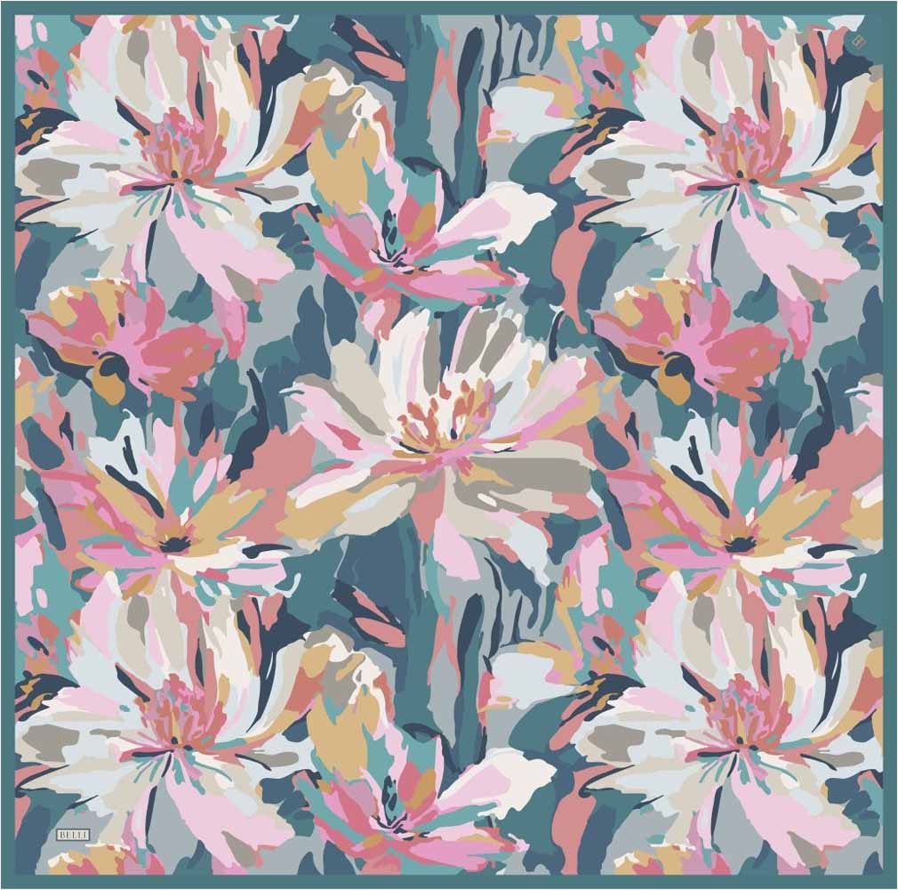  - BELLİ TİVİL İPEK EŞARP/ 4315D-82