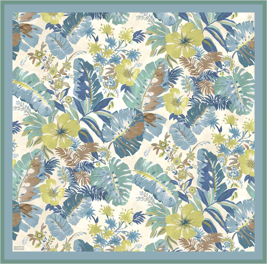  - BELLİ TİVİL İPEK EŞARP/ 4323D-81