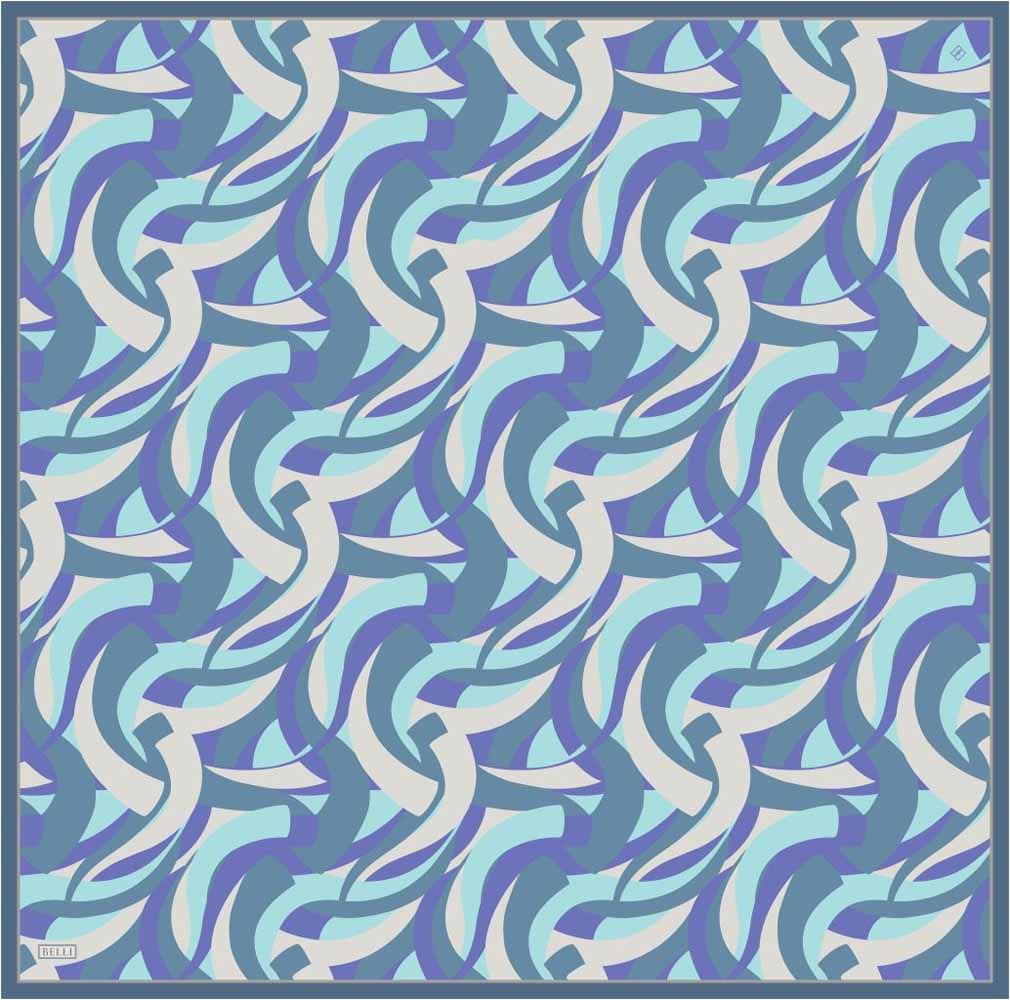  - BELLİ TİVİL İPEK EŞARP/ 4327D-51