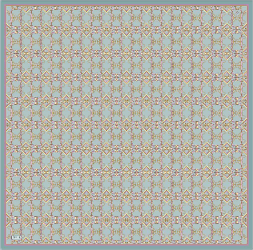  - BELLİ TİVİL İPEK EŞARP/ 4328D-51