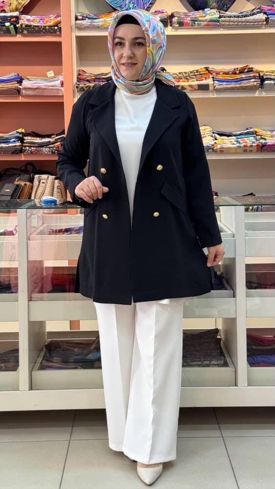 Noshe - Blazer Ceket Siyah/5474