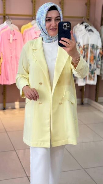 Blazer Ceket Lime/5474