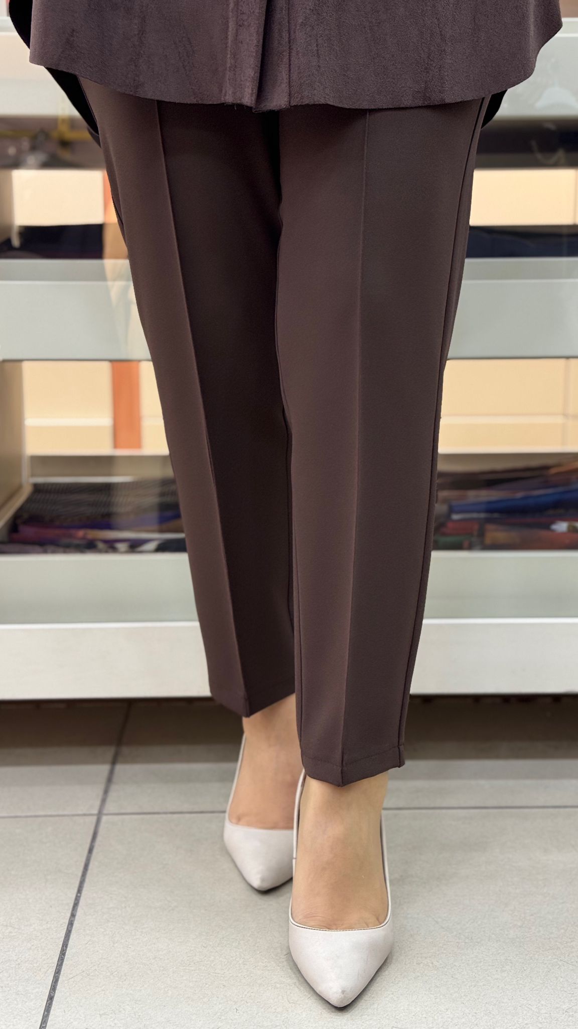 Gaze - Çimalı Pantolon Kahve/1042