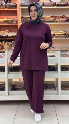inza moda - Çimalı Takım Bordo/12781