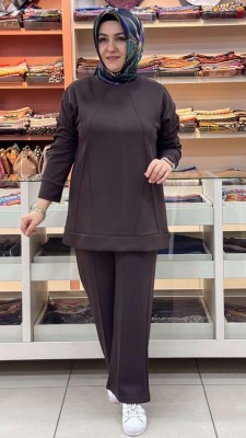 inza moda - Çimalı Takım Acı Kahve/12781