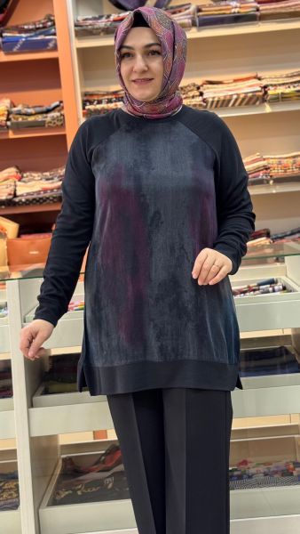 Cupra Desenli Tunik Siyah/262854