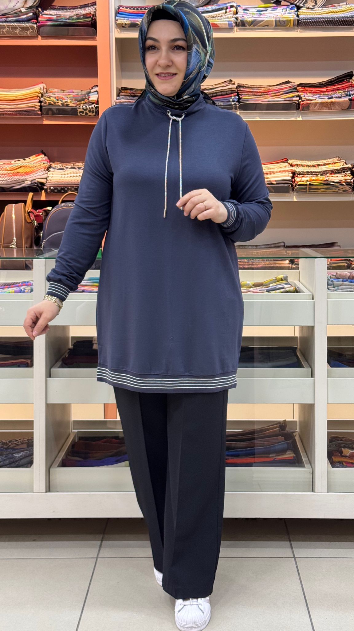 Kado - Dik Yaka Tunik Antrasit/257598