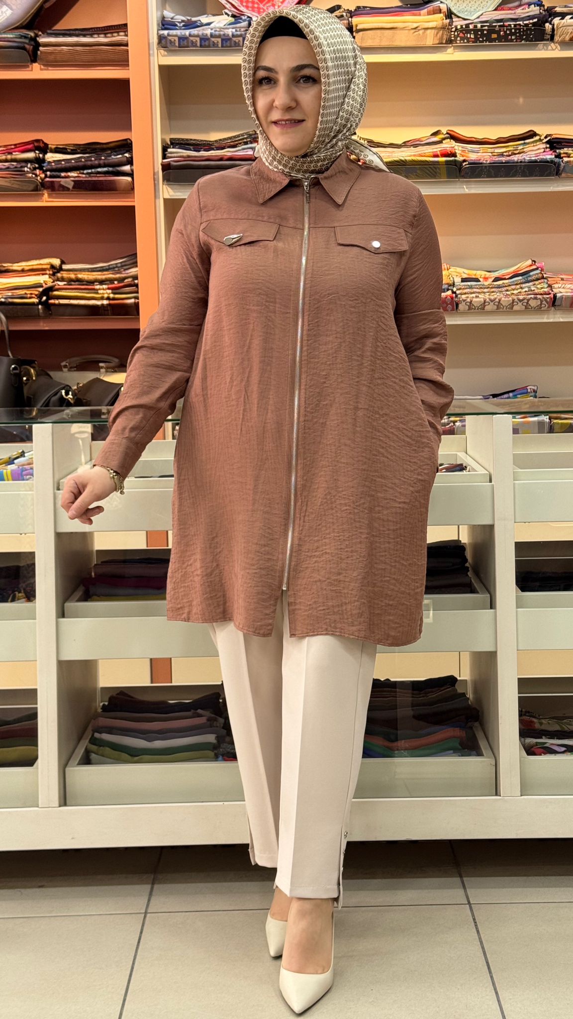 Esswap - Fermuarlı Kap Tarçın/2611660