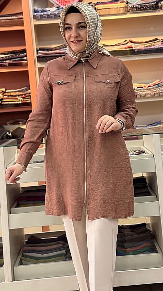 Fermuarlı Kap Tarçın/2611660