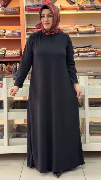 File Yelekli Elbise Siyah/9103