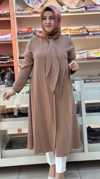 Flarlı Tunik Kahve/ 5749