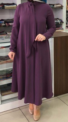  - Flarlı Tunik Lila / 5749