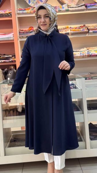 Flarlı Tunik Lacivert/ 5749