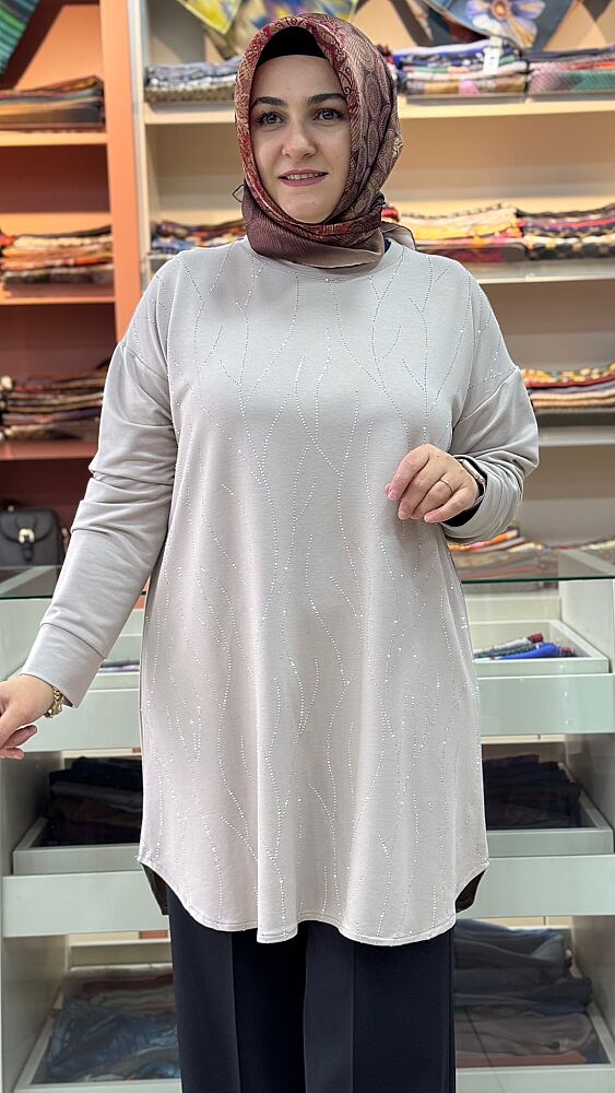 İkra Taşlı Battal Tunik Taş /14401
