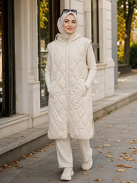 Kapitone Yelek Taş/15275 