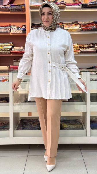 Kemer Detaylı Tunik Taş/209900