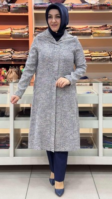 Gaze - Kendinden Desenli Kap Siyah/9186