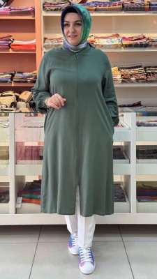 Livza - Kolu Lastikli Basic Kap Yeşil/9089
