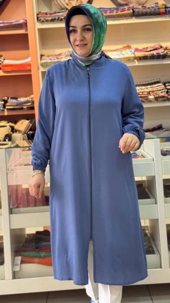 Kolu Lastikli Basic Kap İndigo/9089