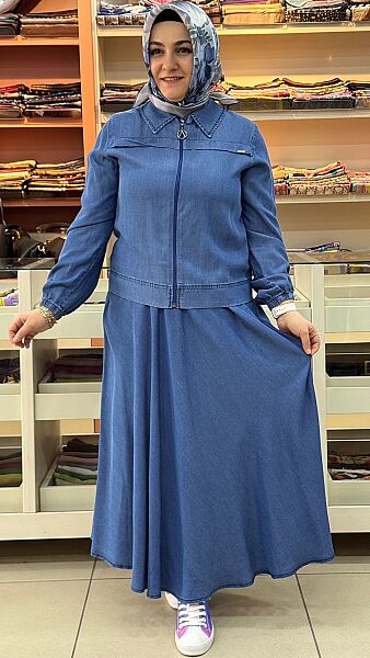 Kot Etekli Takım Mavi/1214