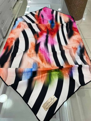  - La Boutique Classical Polyester Twill/Saten Eşarp / 1374-12