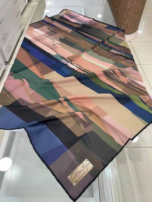  - La Boutique Classical Polyester Twill/Saten Eşarp / 1517-08