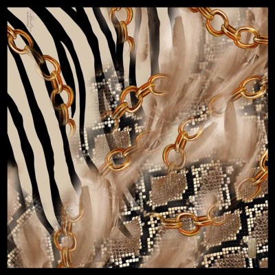  - La Boutique Pırıltılı Diana Serisi Polyester Eşarp / 3109-01