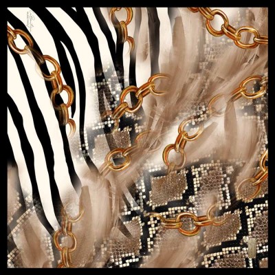  - La Boutique Pırıltılı Diana Serisi Polyester Eşarp / 3109-02
