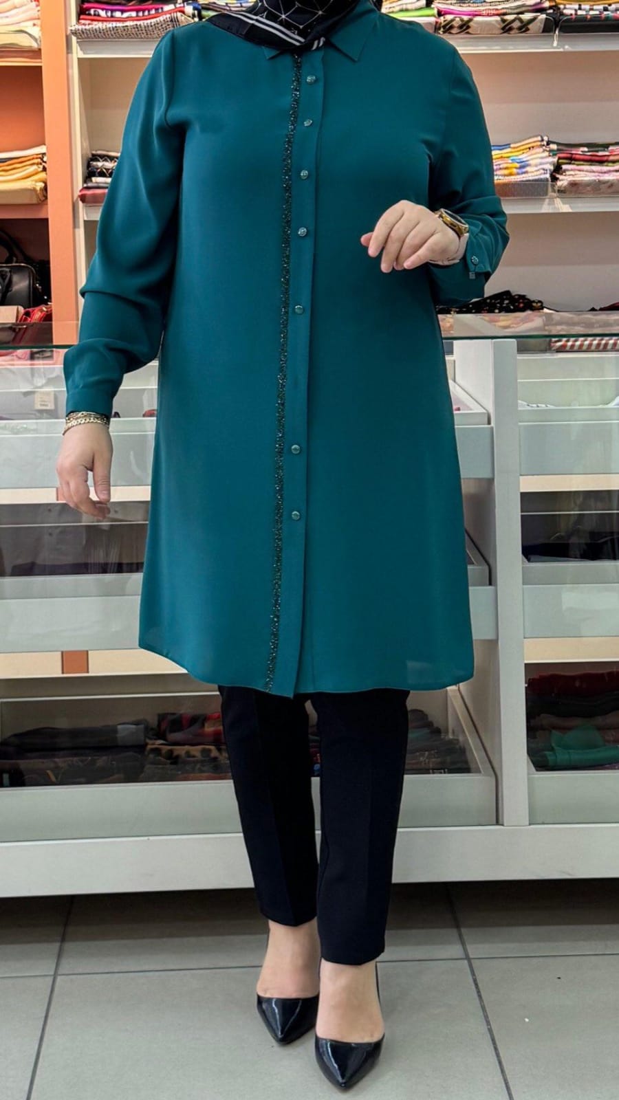 Chemise djinn femme best sale