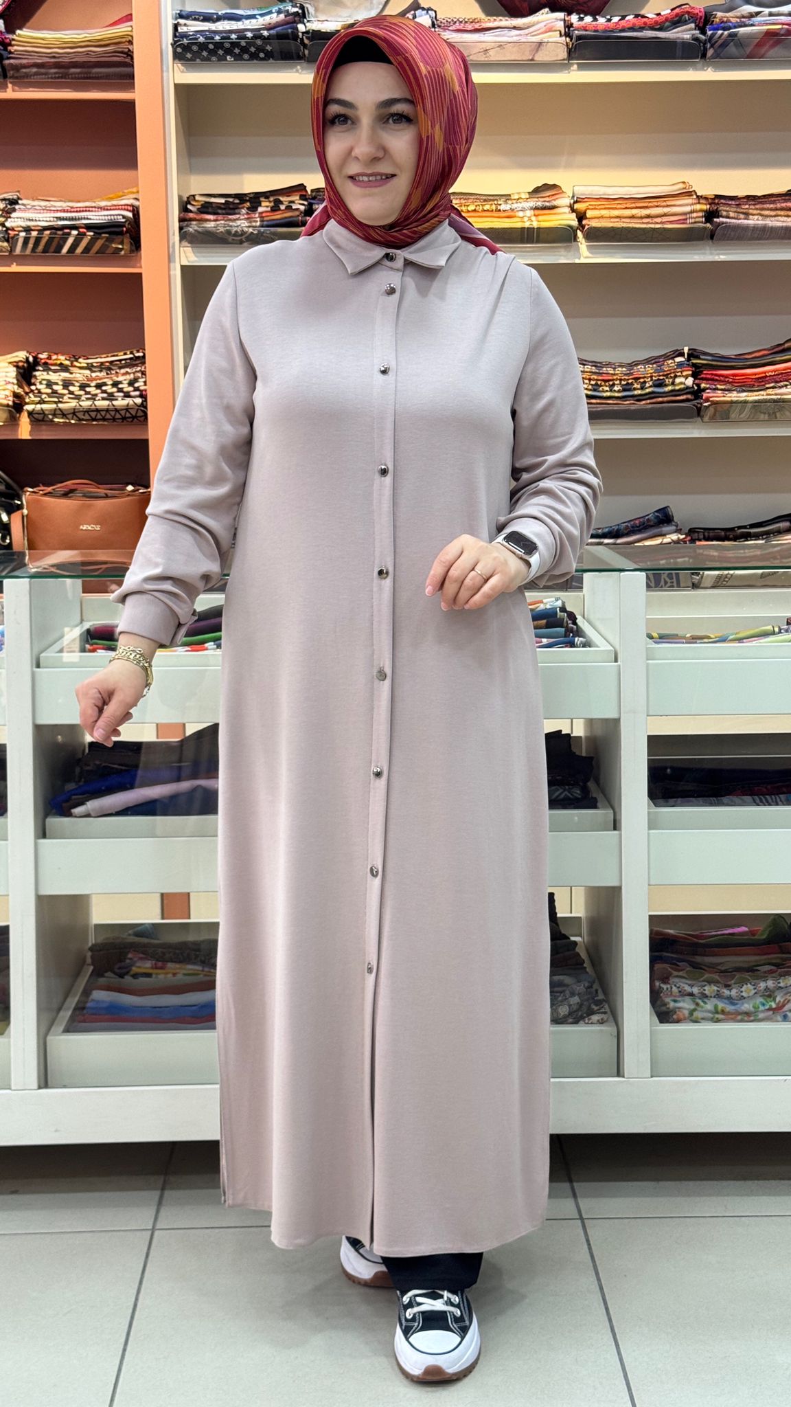 İnza Moda - Oysho Uzun Basıc Tunik Taş/1105