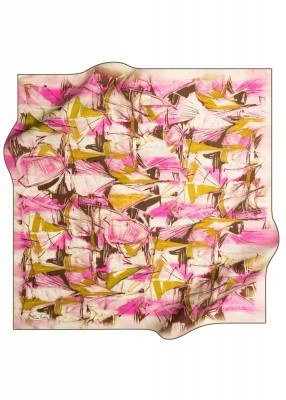 Pierre Cardin - Pierre Cardin İpek Krep Saten Eşarp / 7827230-353