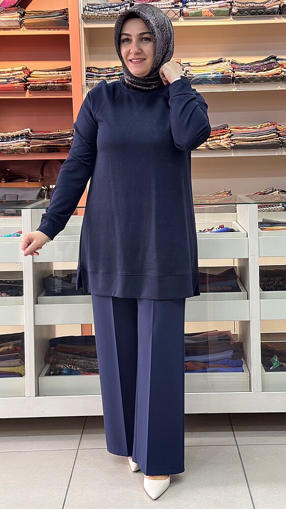 Reglan Kol Basic Tunik Lacivert/268322 - 1