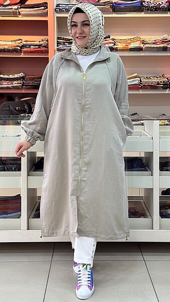 Robası Dikiş Detaylı Kap Su Yeşili/ 3447 
