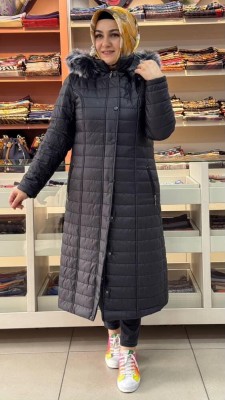 Janset - Şişme Mont Siyah/ 6079