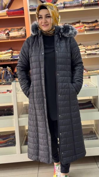 Şişme Mont Siyah/ 6079