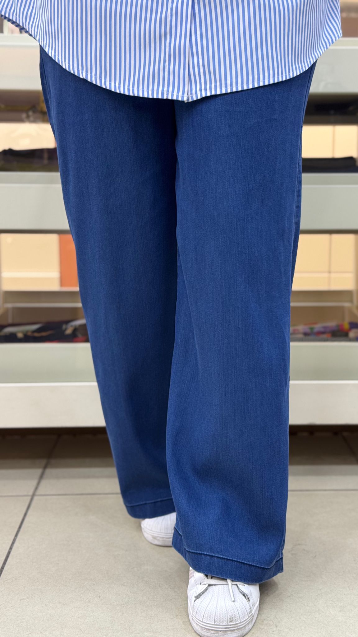 Berelance - Tensel Kot Pantolon Koyu Mavi/20023