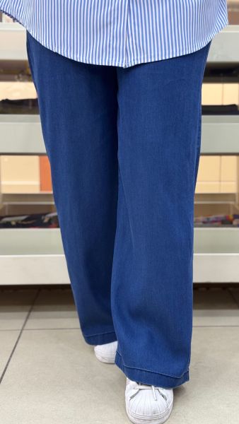 Tensel Kot Pantolon Koyu Mavi/20023