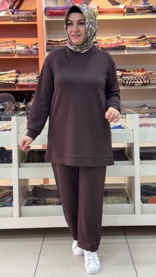 Üçlü Yelekli Takım Kahve/6203 - Thumbnail