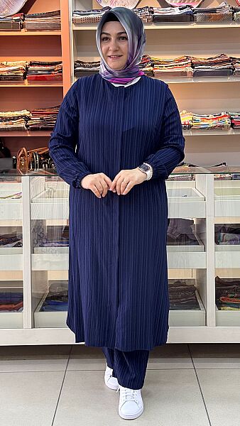 Umre Takım Lacivert/3384 